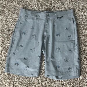 Travis Mathew Gray Mens Golf Shorts